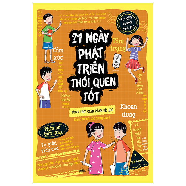 Sách Truyện Tranh Trẻ Em - 21 Ngày Phát Triển Thói Quen Tốt - Sư Lỗ Bối Nhĩ
