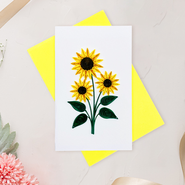 Thiệp Dài Giấy Xoắn - 7.5 x 12 cm - TMC - Mẫu 7