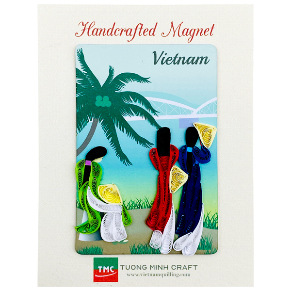 Nam Châm Giấy Xoắn - 6 x 9 cm - TMC - Mẫu 1