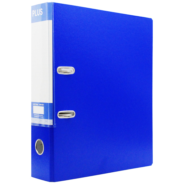 Bìa Còng 1 Mặt Si A4 7cm - Plus 800-V031 - Màu Xanh Dương