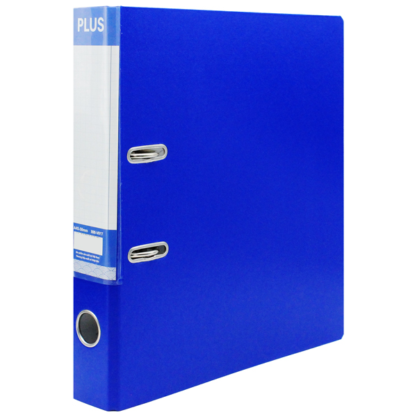 Bìa Còng 1 Mặt Si A4 5 cm - Plus 800-V017 - Màu Xanh Dương