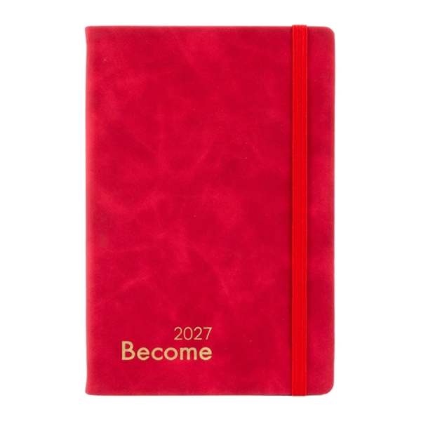 Sổ Lịch Planner A5 - 224 Trang - Nguyễn Trắc A5-30 - Màu Đỏ