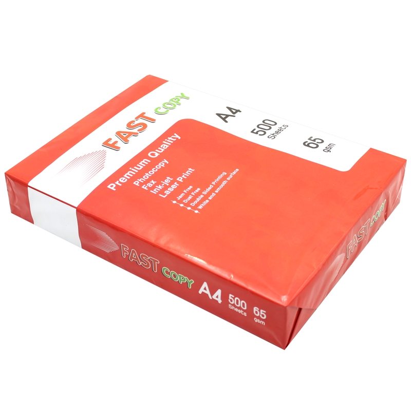 Giấy Photo Fastcopy A4 65gsm - Hải Tiến (500 Tờ)