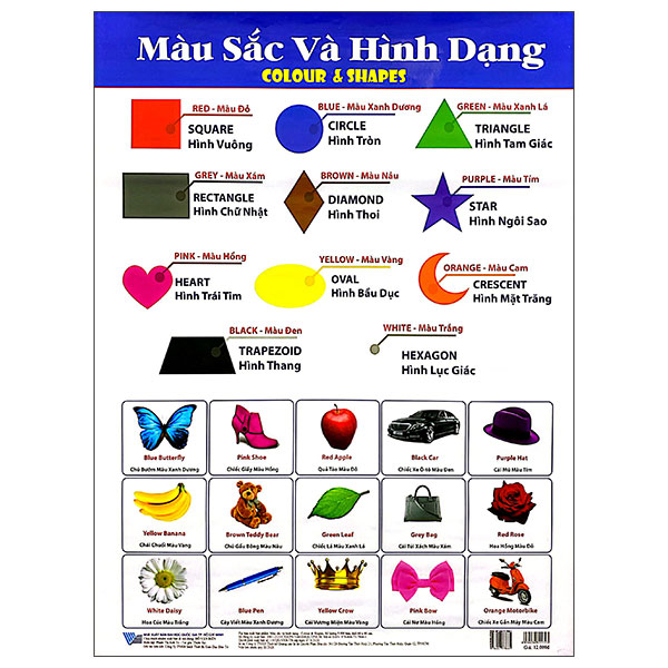 Sách Tranh Màu Sắc Và Hình Dạng - Đại Học Quốc Gia TPHCM