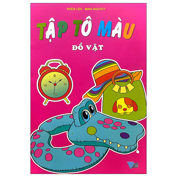 Sách Tập Tô Màu - Đồ Vật - Thiện Minh