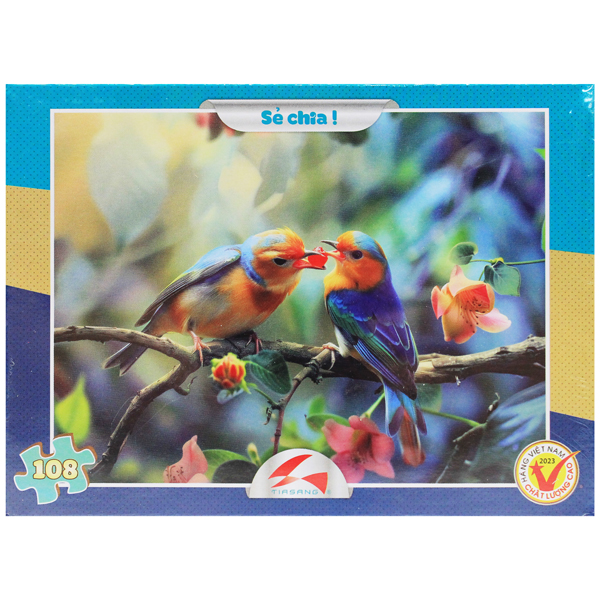 Bộ Xếp Hình Puzzle - Tia Sáng 108-108 - Sẽ Chia !