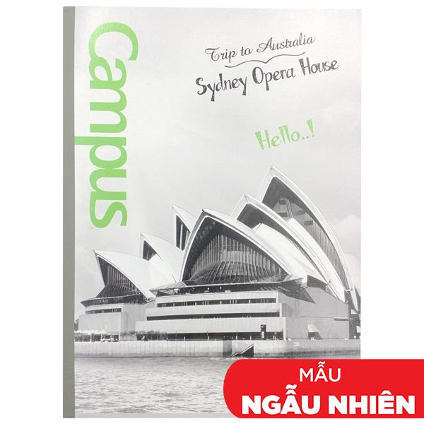 Vở Landscape B5 Kẻ Ngang 80 Trang ĐL 70g/m2 - Campus NB-BLAS80 (Mẫu Màu Giao Ngẫu Nhiên)