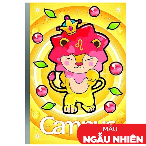 [Phiên chợ sách cũ] Vở Smart Horoscope - B5 Kẻ Ngang Có Chấm 200 Trang ĐL 70g/m2 - Campus NB-BSMA200 (Mẫu Màu Giao Ngẫu Nhiên)