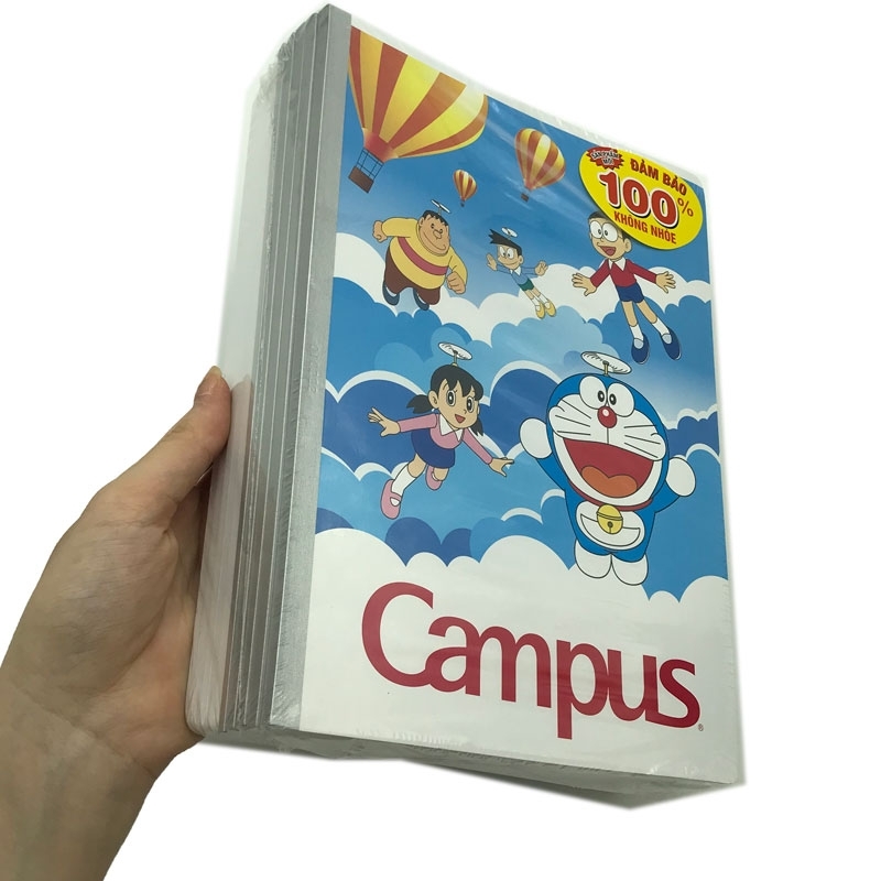 Vở Doraemon B5 4 Ô Ly 80 Trang ĐL 100g/m2 - Campus NB-BDSK80 (Mẫu Màu ...