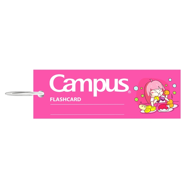 [Phiên chợ sách cũ] Flashcard Emoji Girl - Size L - Campus - FCL-EMJ85 - G - Mẫu 5