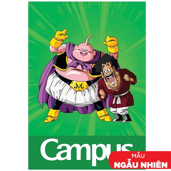 [Phiên chợ sách cũ] Vở Dragon Ball Z - B5 4 Ô Ly 48 Trang ĐL 100g/m2 - Campus NB-BDBB48 (Mẫu Màu Giao Ngẫu Nhiên)
