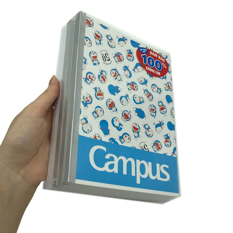 Vở Doraemon A5 4 Ô Ly 96 Trang ĐL 120g/m2 - Campus NB-AD5P96 (Mẫu Màu ...