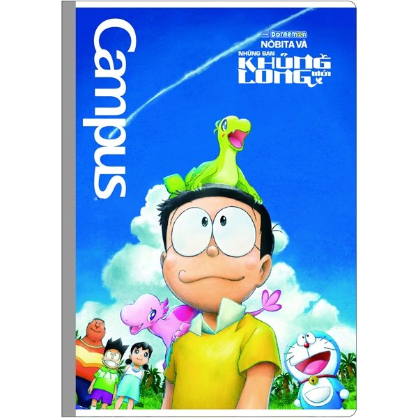 [Phiên chợ sách cũ] Vở Doraemon Nobita's New Dinosaur - 4 Ô Ly 48 Trang ...