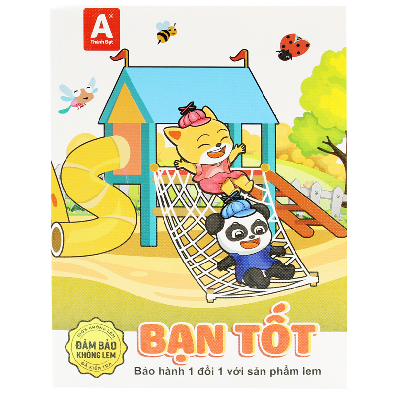 Tập Học Sinh 96 Trang 100gsm Bạn Tốt - Thành Đạt (Mẫu Màu