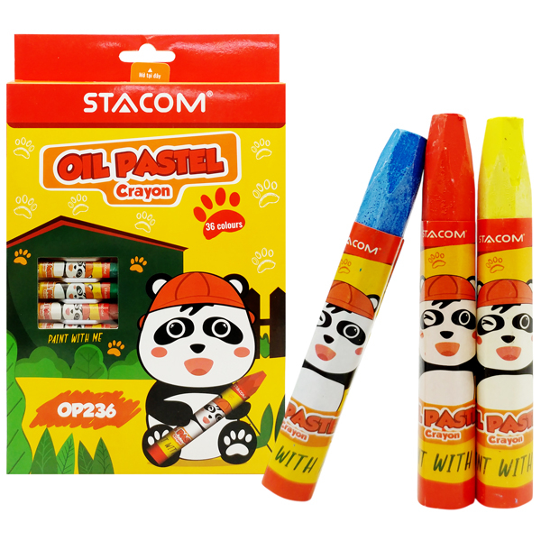Sáp Màu Stacom- 36 Màu - OP236