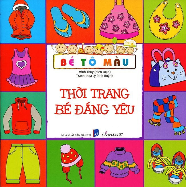 Sách Bé Tô Màu - Thời Trang Bé Đáng Yêu - T.Hờ