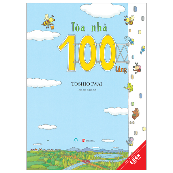 Sách Ehon Nhật Bản - Tòa Nhà 100 Tầng (Tái Bản 2024) - Toshio Iwai