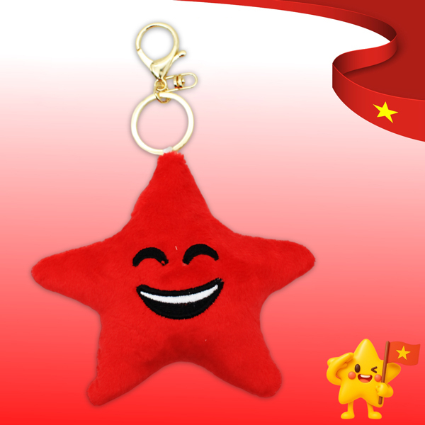 Móc Khóa A80 Treo Túi Hình Ngôi Sao - 12 cm - Màu Đỏ