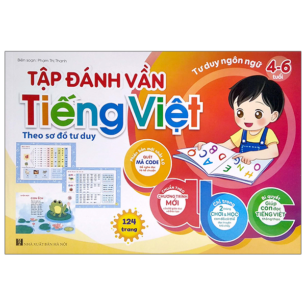 Sách Tư Duy Ngôn Ngữ - Tập Đánh Vầng Tiếng Việt Qua Sơ Đồ Tư Duy (4 - Lê Minh Hà