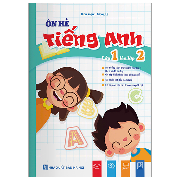 Sách Ôn Hè Tiếng Anh - Lớp 1 Lên Lớp 2 - Lê Hương