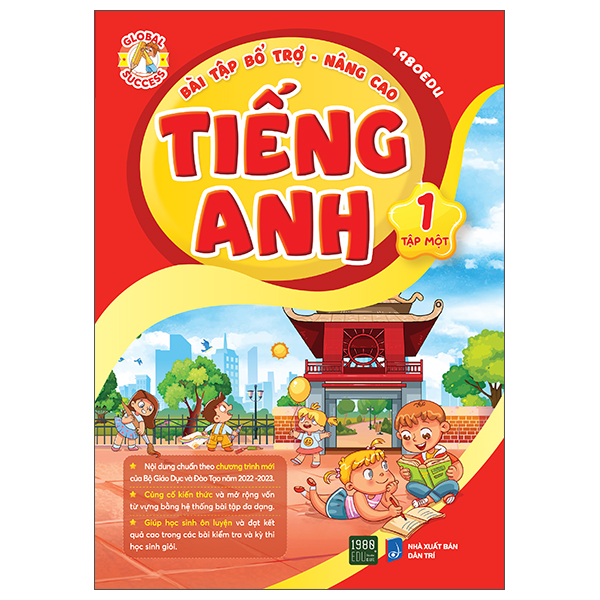 Sách Bài Tập Bổ Trợ Nâng Cao Tiếng Anh Lớp 1 - Tập 1 - Anh Ba