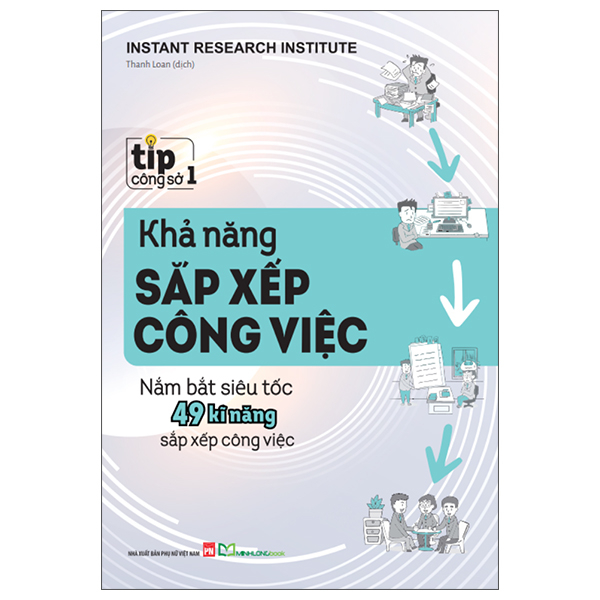 Sách Tip Công Sở 1 - Khả Năng Sắp Xếp Công Việc - Nắm Bắt Siêu Tốc - Instant Research Institude