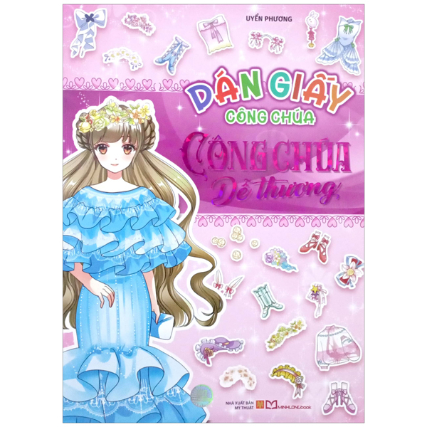 Sách Dán Giấy Công Chúa - Công Chúa Dễ Thương (Tái Bản 2026) - Uyển Phương