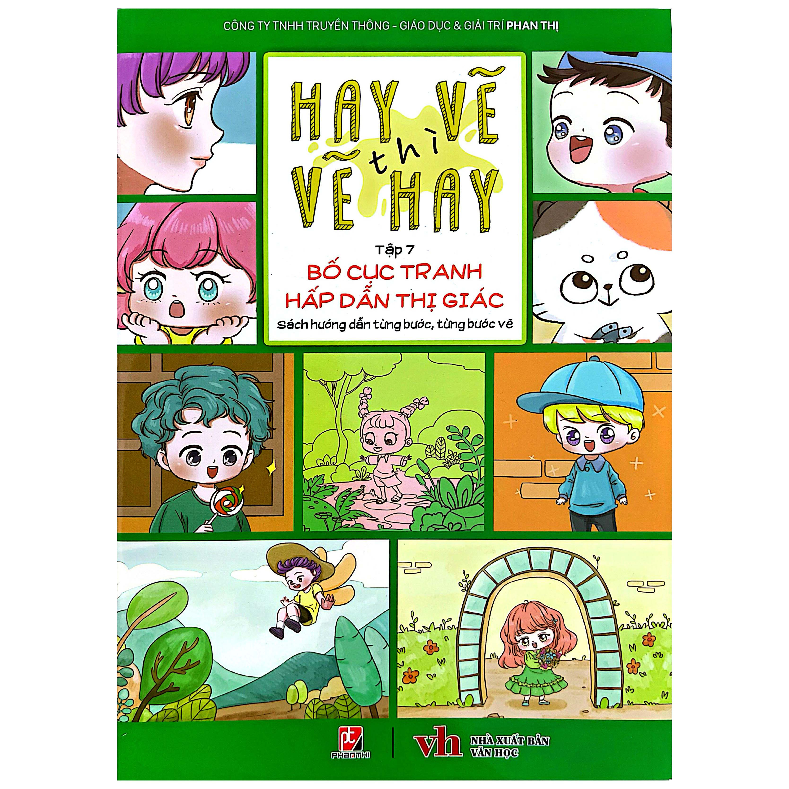 Sách Hay Vẽ Thì Vẽ Hay - Bố Cục Tranh Hấp Dẫn Thị Giác - Phan Thị