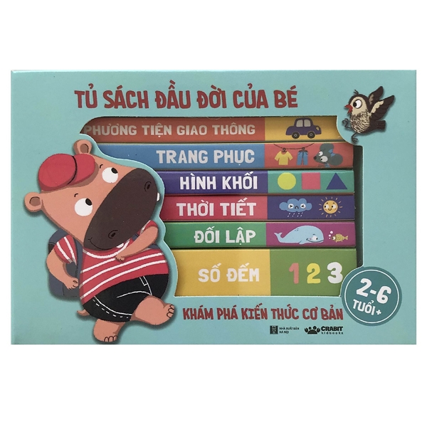Tủ Sách Đầu Đời Của Bé (Bộ 6 Cuốn)