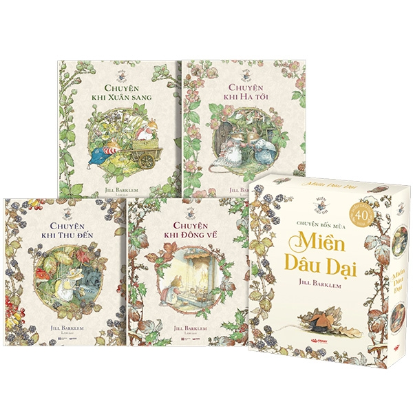 [Phiên chợ sách cũ] Bộ Chuyện Bốn Mùa "Miền Dâu Dại"