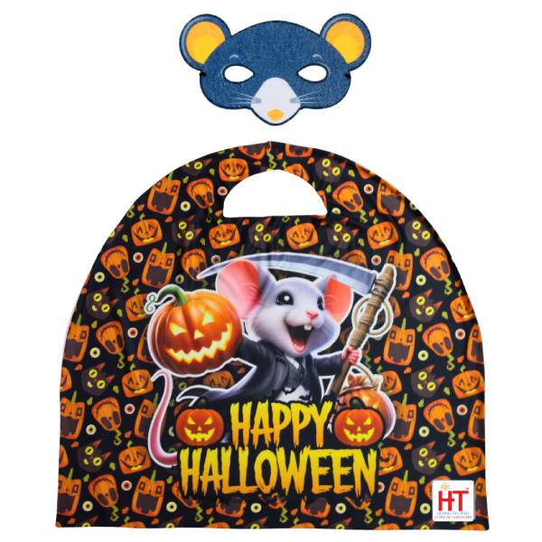 Áo Choàng + Mặt Nạ Halloween - Hoàng Thu HT2235 - Mẫu 1
