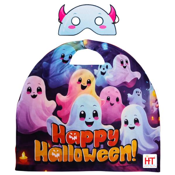 Áo Choàng + Mặt Nạ Halloween - Hoàng Thu HT2235 - Mẫu 2