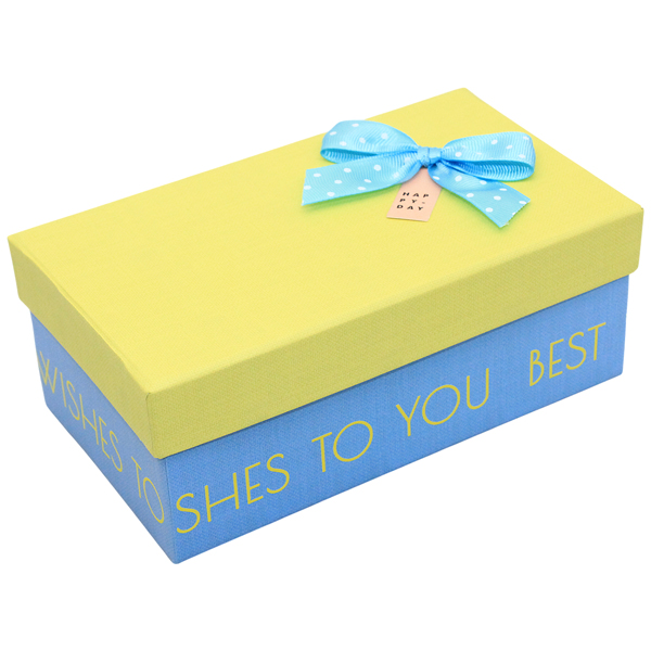 Hộp Quà Có Nơ - Nắp Rời - Size 18 x 10 cm - Linh Lan N181007MI-N2 - Mẫu 16