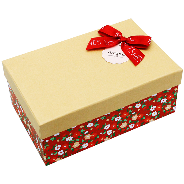 Hộp Quà Có Nơ - Nắp Rời - Size 22 x 14 cm - Linh Lan N221409MI-N2 - Mẫu 10