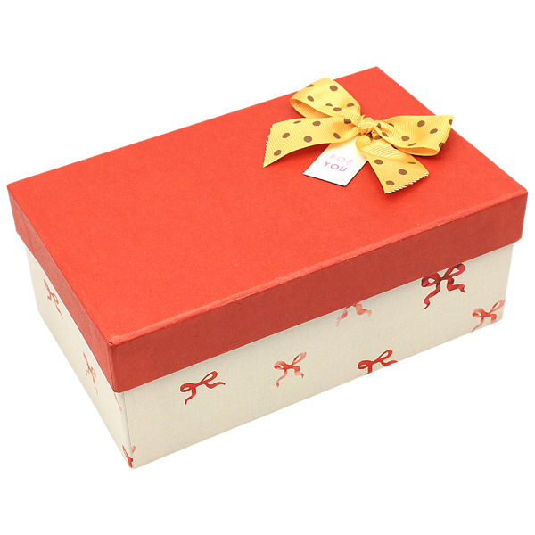 Hộp Quà Có Nơ - Nắp Rời - Size 22 x 14 cm - Linh Lan N221409MI-N2 - Mẫu 18