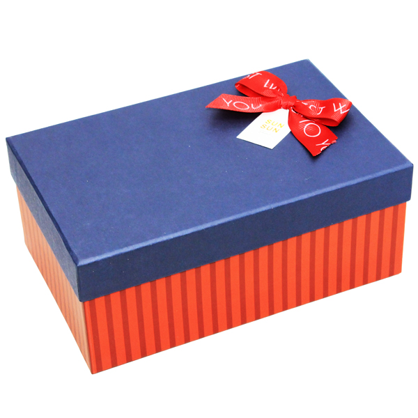 Hộp Quà Có Nơ - Nắp Rời - Size 22 x 14 cm - Linh Lan N221409MI-N2 - Mẫu 8