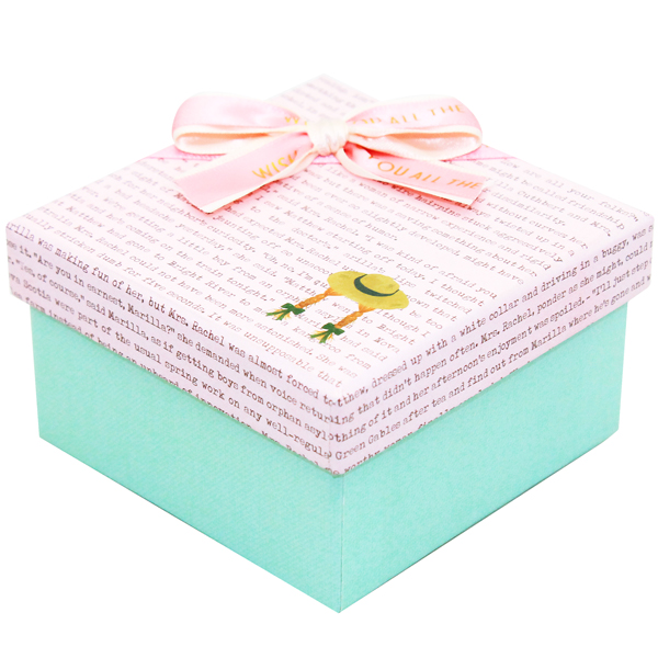 Hộp Quà Cao Cấp Có Nơ - Nắp Rời - Size 10 x 10 x 6 cm - Linh Lan V1006ORI-V1 - Mẫu 9