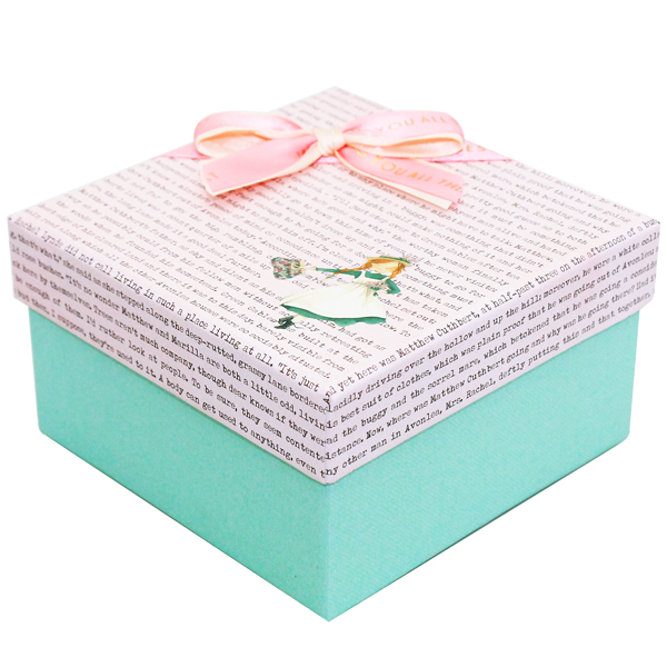 Hộp Quà Cao Cấp Có Nơ - Nắp Rời - Size 12 x 12 x 7 cm - Linh Lan V1207ORI-V1 - Mẫu 9