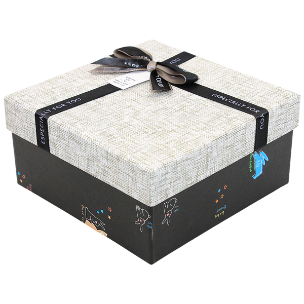 Hộp Quà Cao Cấp Có Nơ - Nắp Rời - Size 18 x 18 x 9 cm - Linh Lan V1809ORI-V2 - Mẫu 10