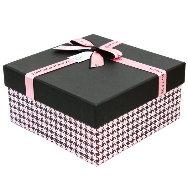 Hộp Quà Cao Cấp Có Nơ - Nắp Rời - Size 18 x 18 x 9 cm - Linh Lan V1809ORI-V2 - Mẫu 6