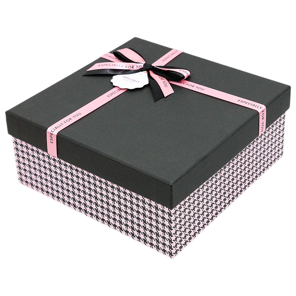 Hộp Quà Cao Cấp Có Nơ - Nắp Rời - Size 26 x 26 x 11 cm - Linh Lan V2611ORI-V3 - Mẫu 9