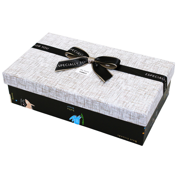 Hộp Quà Cao Cấp Có Nơ - Nắp Rời - Size 21 x 11 x 6 cm - Linh Lan N211106ORI-N2 - Mẫu 8