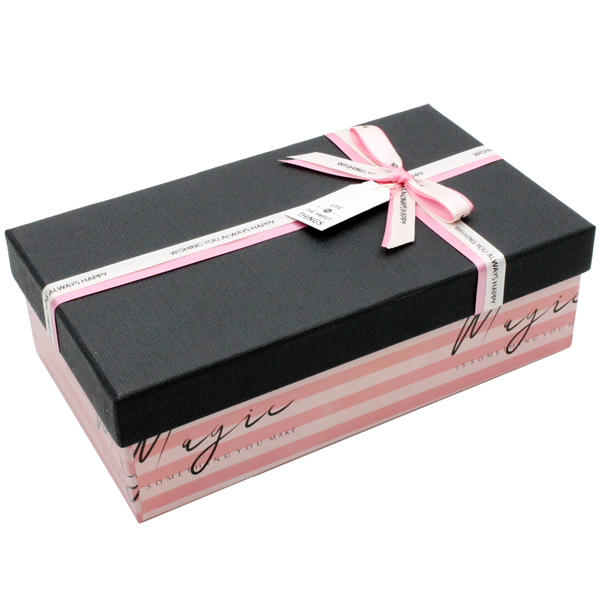 Hộp Quà Cao Cấp Có Nơ - Nắp Rời - Size 23 x 13 x 7 cm - Linh Lan N231307ORI-N2 - Mẫu 4