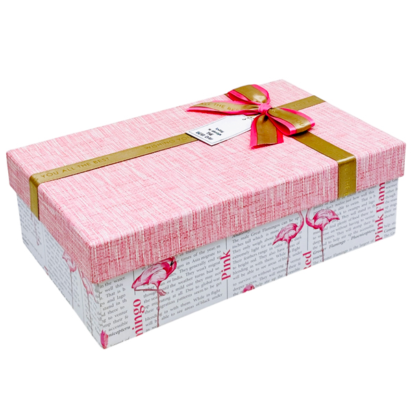 Hộp Quà Cao Cấp Có Nơ - Nắp Rời - Size 25 x 15 x 8 cm - Linh Lan N251508ORI-N2 - Mẫu 11