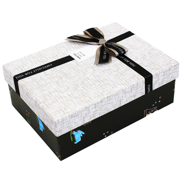 Hộp Quà Cao Cấp Có Nơ - Nắp Rời - Size 22 x 16 x 8 cm - Linh Lan N221608ORI-N3 - Mẫu 10