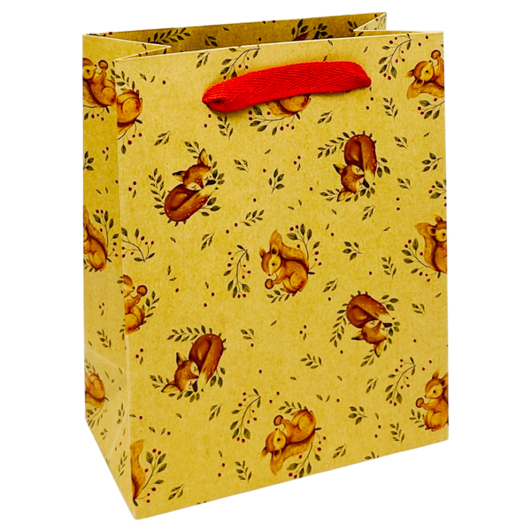 Túi Đựng Quà Kraft Dạng Đứng - Size M - Linh Lan - Mẫu 20