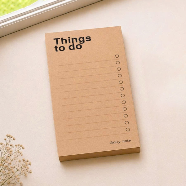 Giấy Ghi Chú Daily - 8.5 x 16 cm - Linh Lan NOTE-D8516 - Mẫu 2