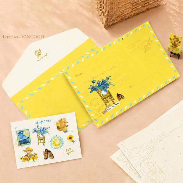 Bộ Giấy Viết Thư - Linh Lan - Van Gogh