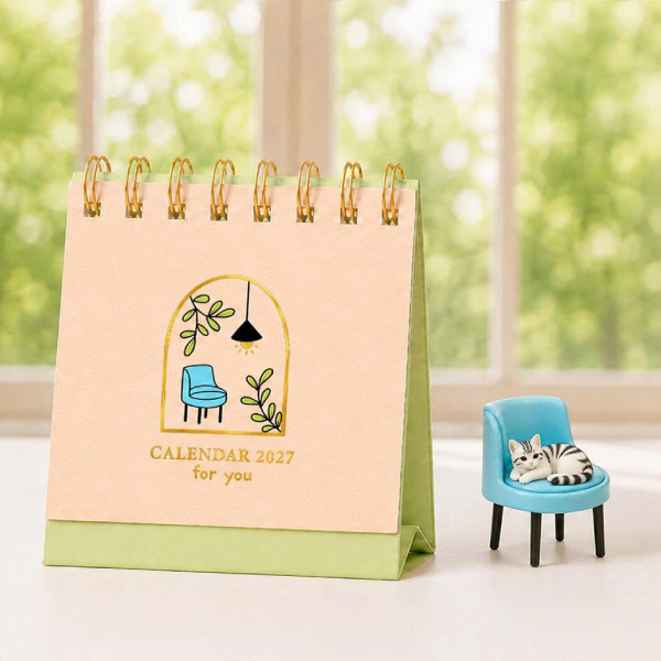 Lịch Để Bàn Teen Mini 2027 - Size S - Linh Lan 2027-LL - Mẫu 2
