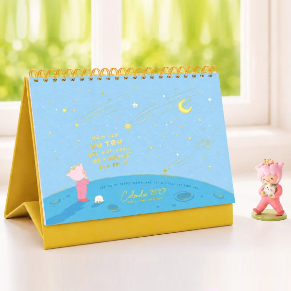 Lịch Để Bàn Relax Calendar 2027 - Linh Lan 2027-LL